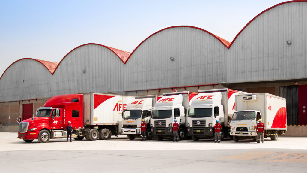 AFE Operador Logístico, brinda un servicio de transporte de carga.
