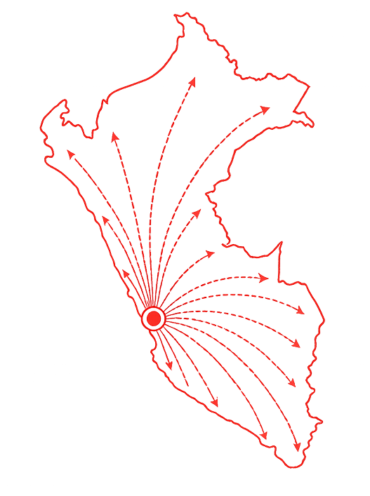 Mapa del Perú