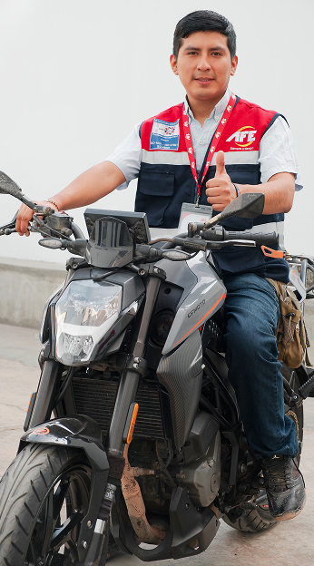 Motorizado En Ruta Afe Courier